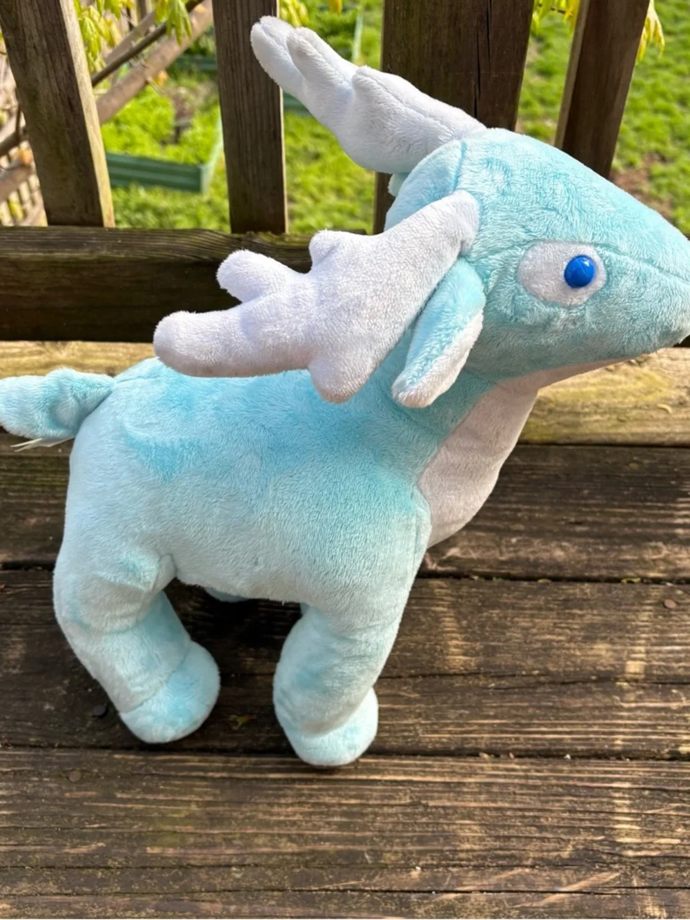 Build A Bear Harry Potter Blue Stag Deer Patronus Plush Stuffed LIGHT UP !